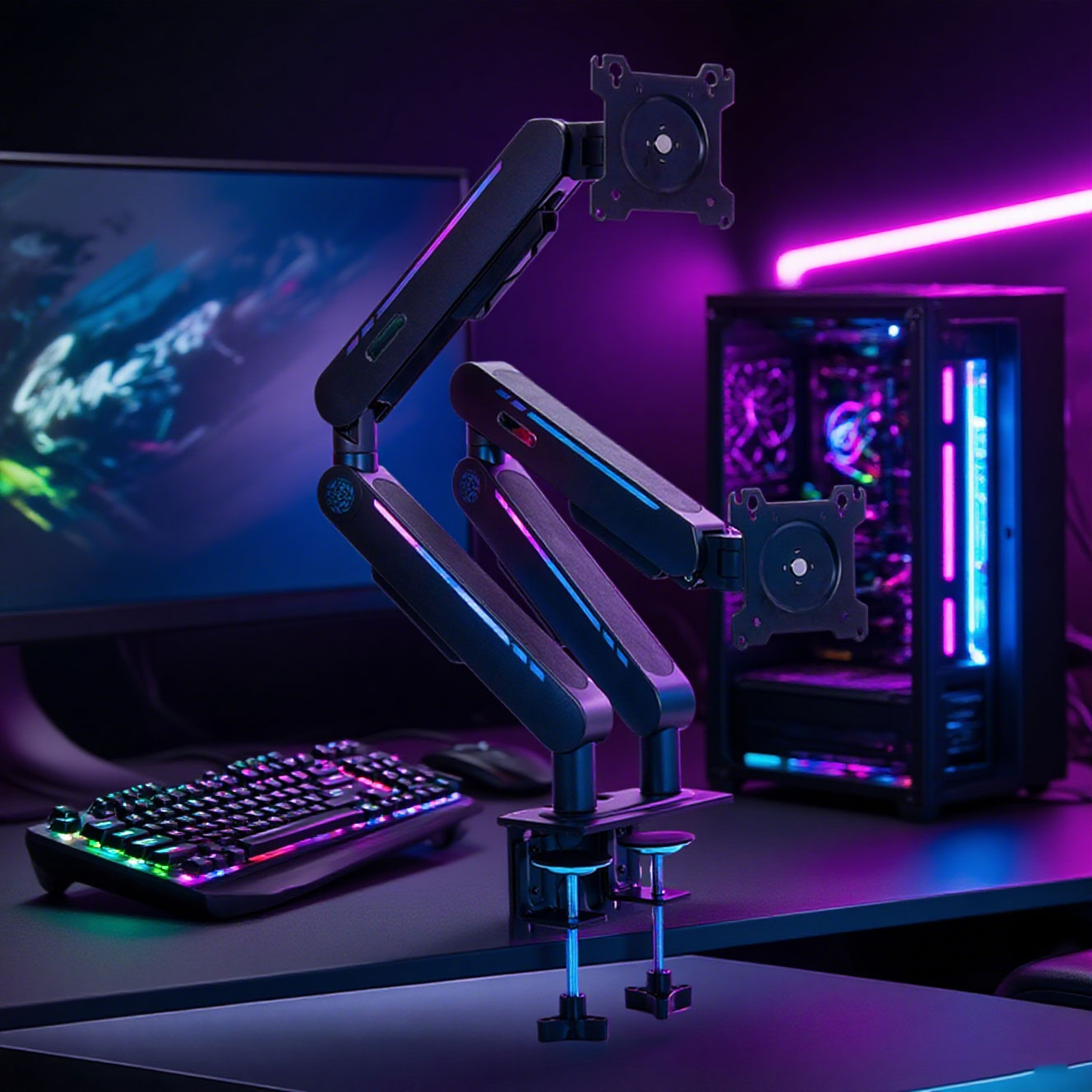 Monitor Stand - Neu eingetroffener Gasdruckfeder-Monitorhalter, passend für die