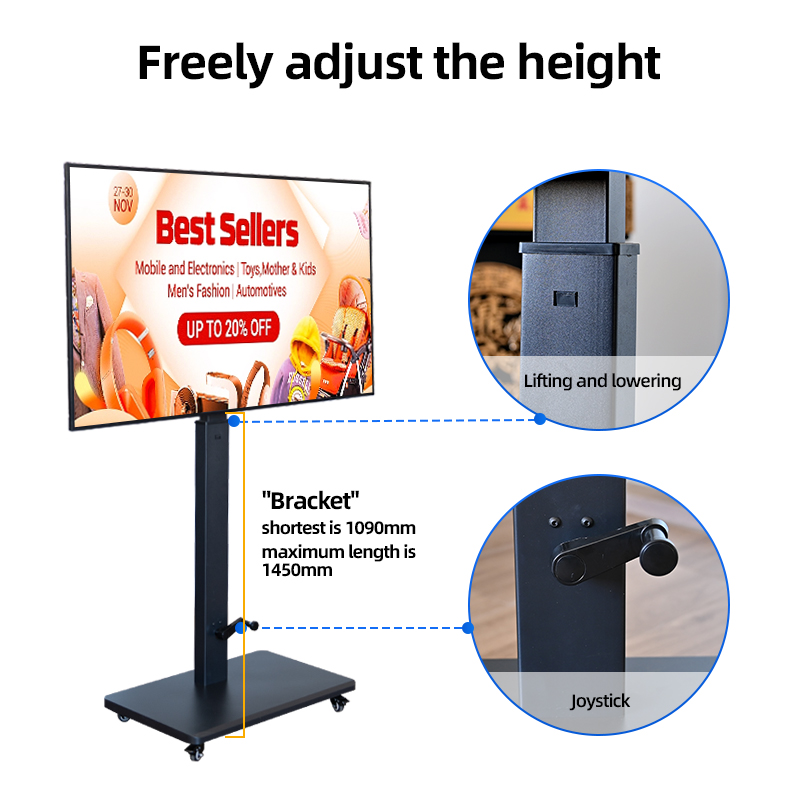 55 Zoll tragbarer 4K-Animation – Monitor Stand Bewertung und Preis