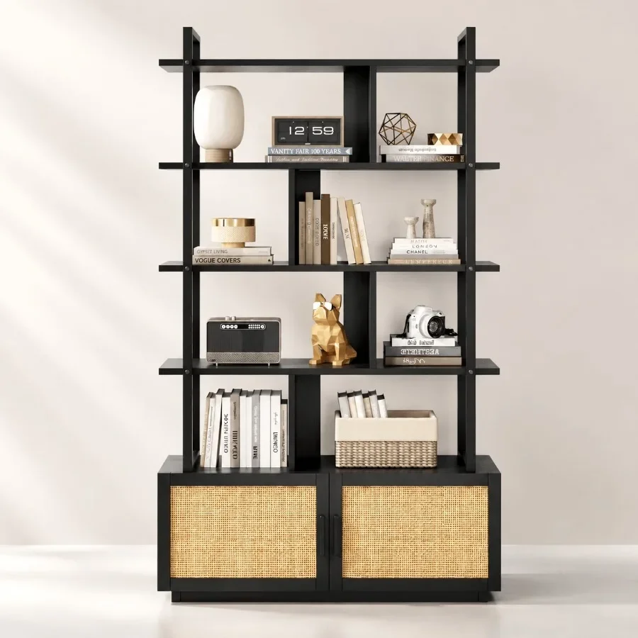 5-stöckiges Rattan-Bücherregal – Bookshelf Bewertung und Preis