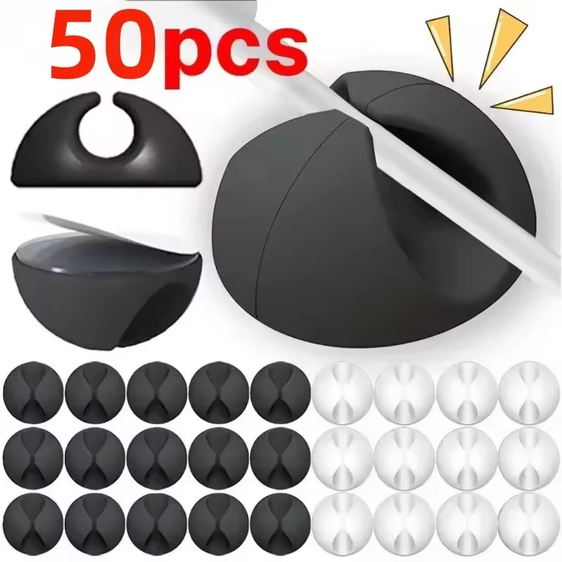 5/50 Stück Mini-Kabelwickler,  – Desk Organizer Bewertung und Preis