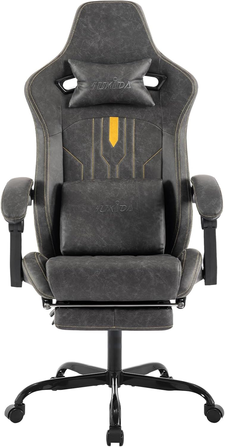 Gaming-Stuhl mit Fußstütze, er – Office Chair Cushion Bewertung und Preis