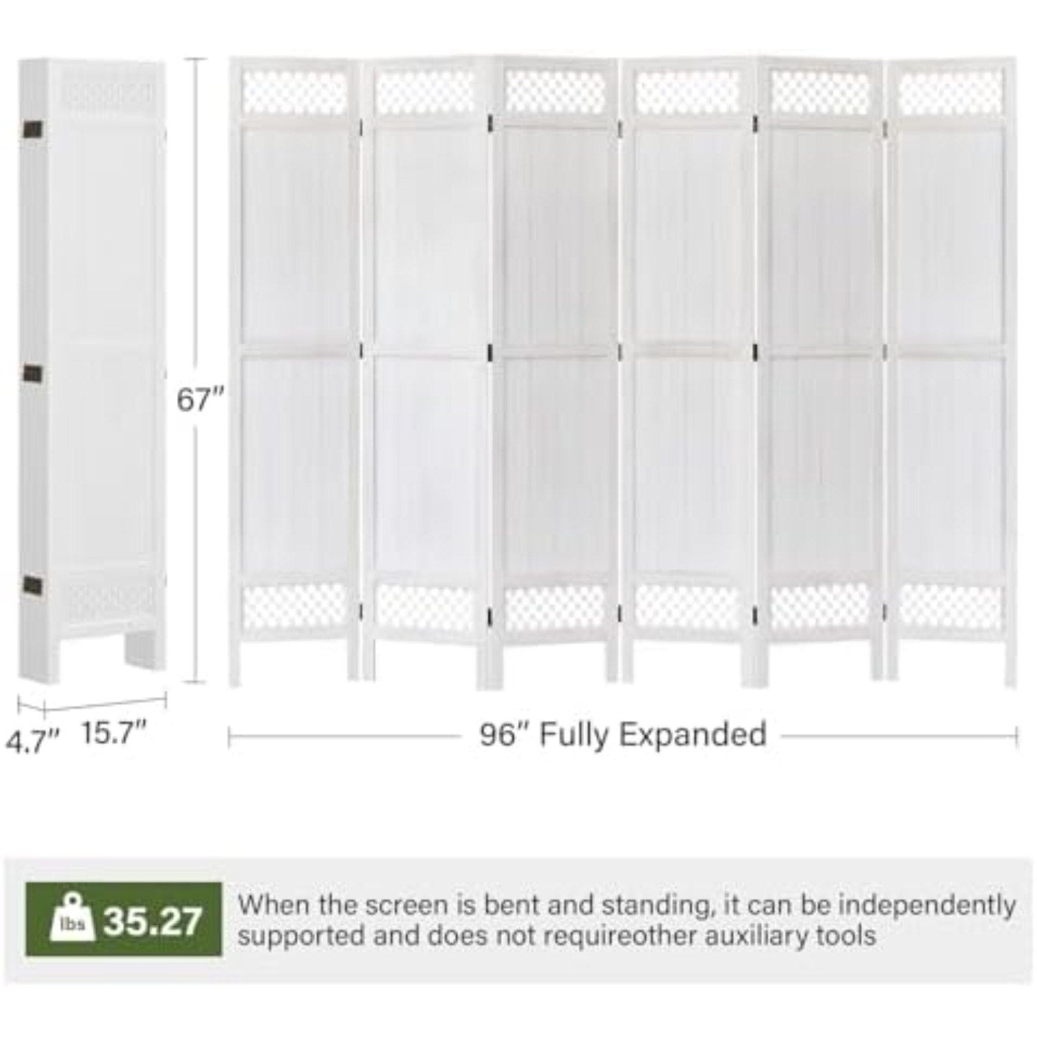 Sichtschutz-Raumteiler - 170 c – Partition Screen Divider Bewertung und Preis
