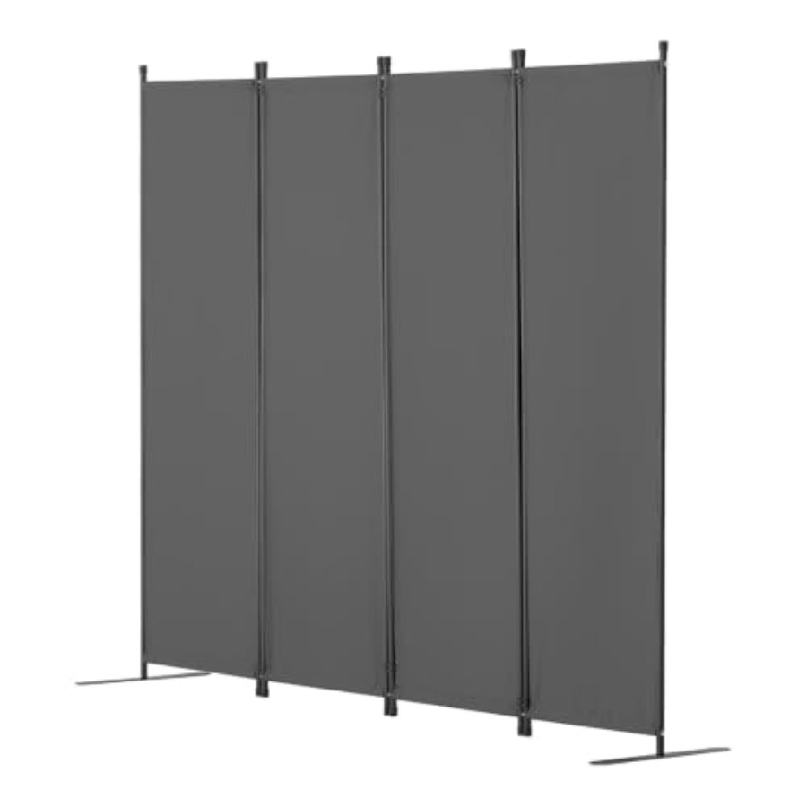 4-teiliger Stoff-Raumteiler, f – Partition Screen Divider Bewertung und Preis