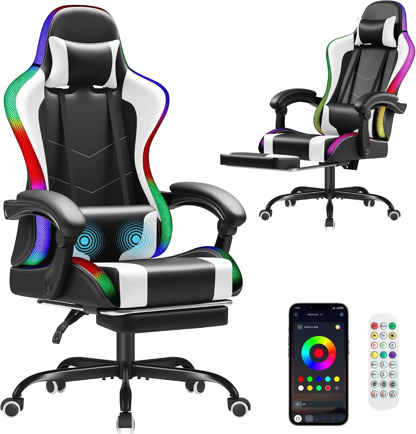 Homall Gaming-Stuhl, ergonomis – Office Chair Bewertung und Preis