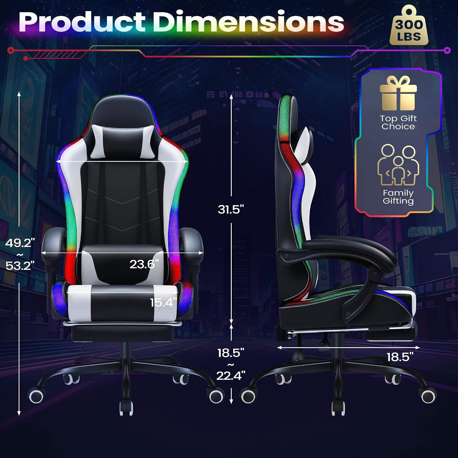 Homall Gaming-Stuhl, ergonomis – Office Chair Bewertung und Preis